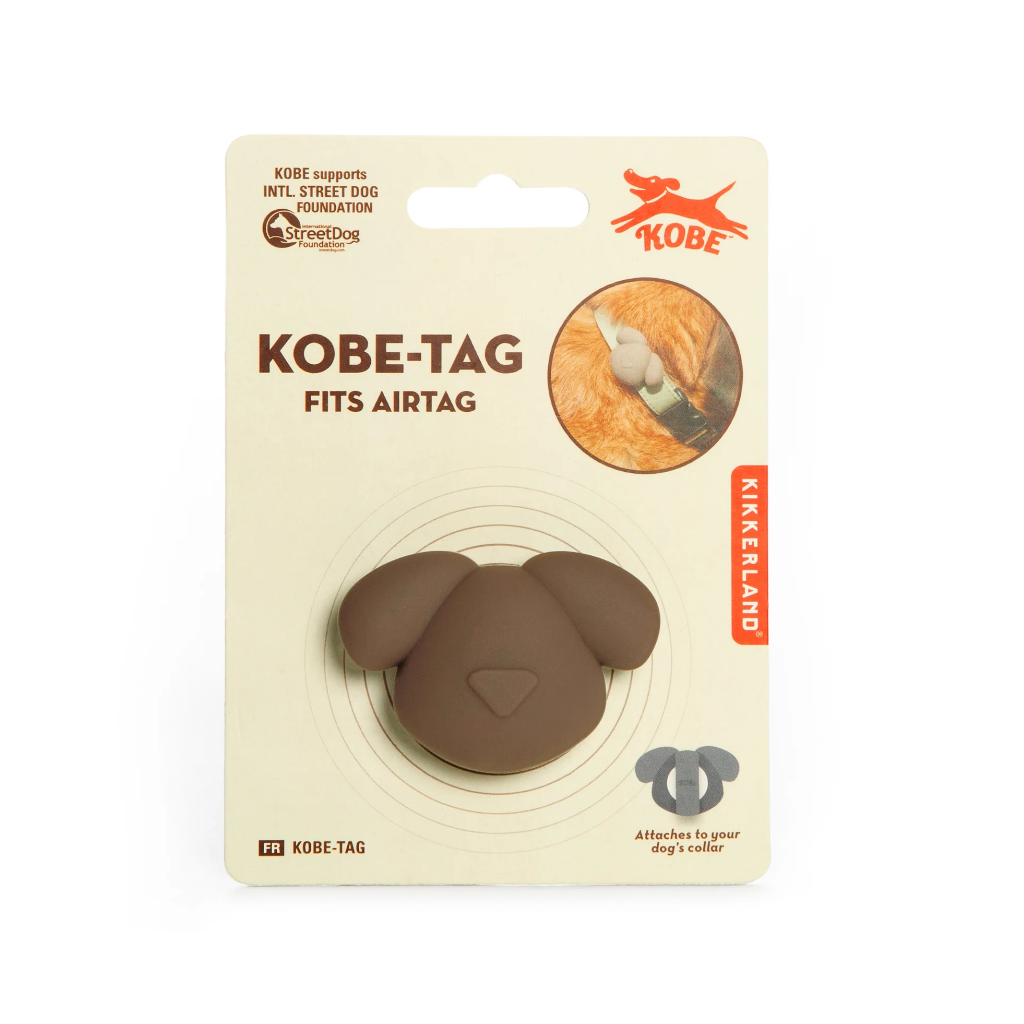 Kobe Tag Dog Collar AirTag Holder Kikkerland Home - Pet