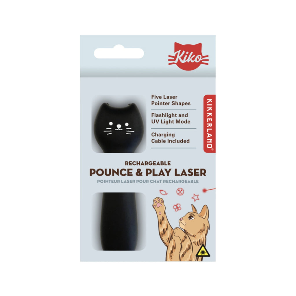 Rechargeable Pounce And Play Laser - CAT12 Kikkerland Home - Pet