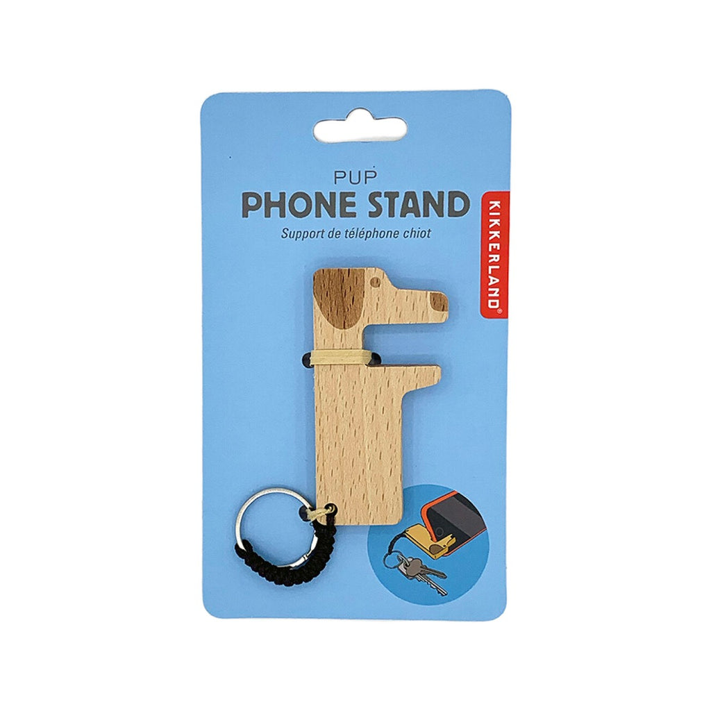 Pup Phone Stand Keychain Kikkerland Home - Utility & Tools