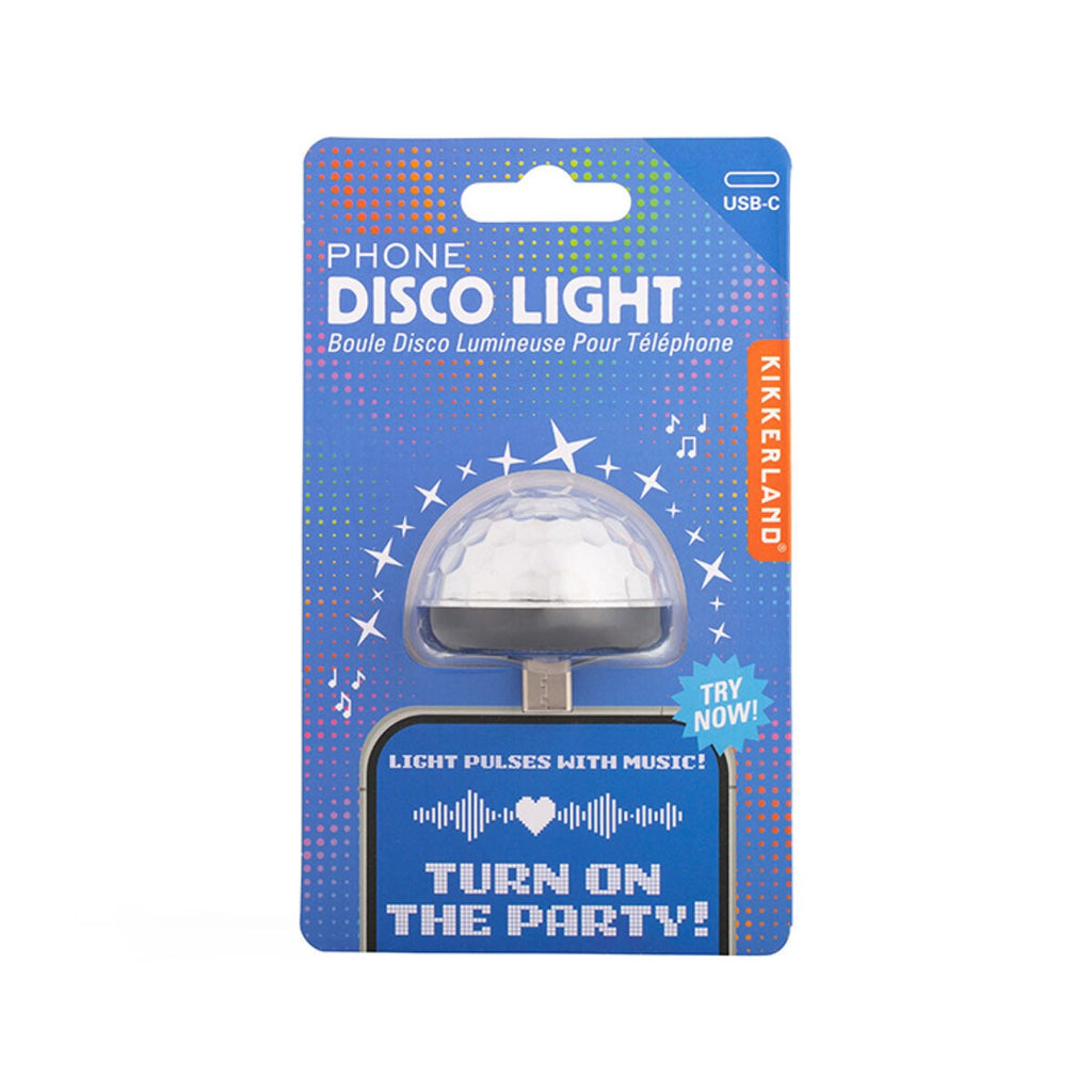 Type C Phone Disco Light Kikkerland Home - Utility & Tools