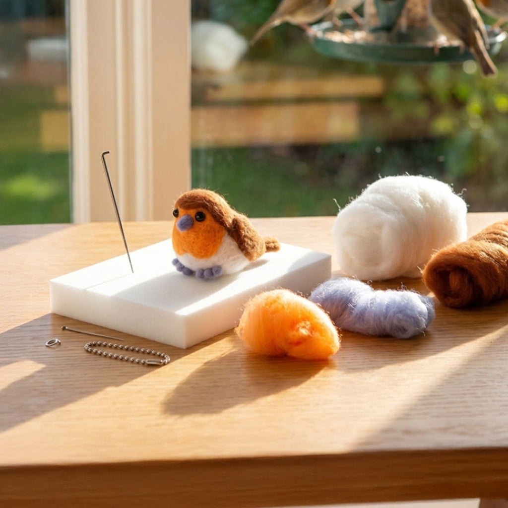 Bird Felting Kit Kikkerland Toys & Games - Crafts & Hobbies