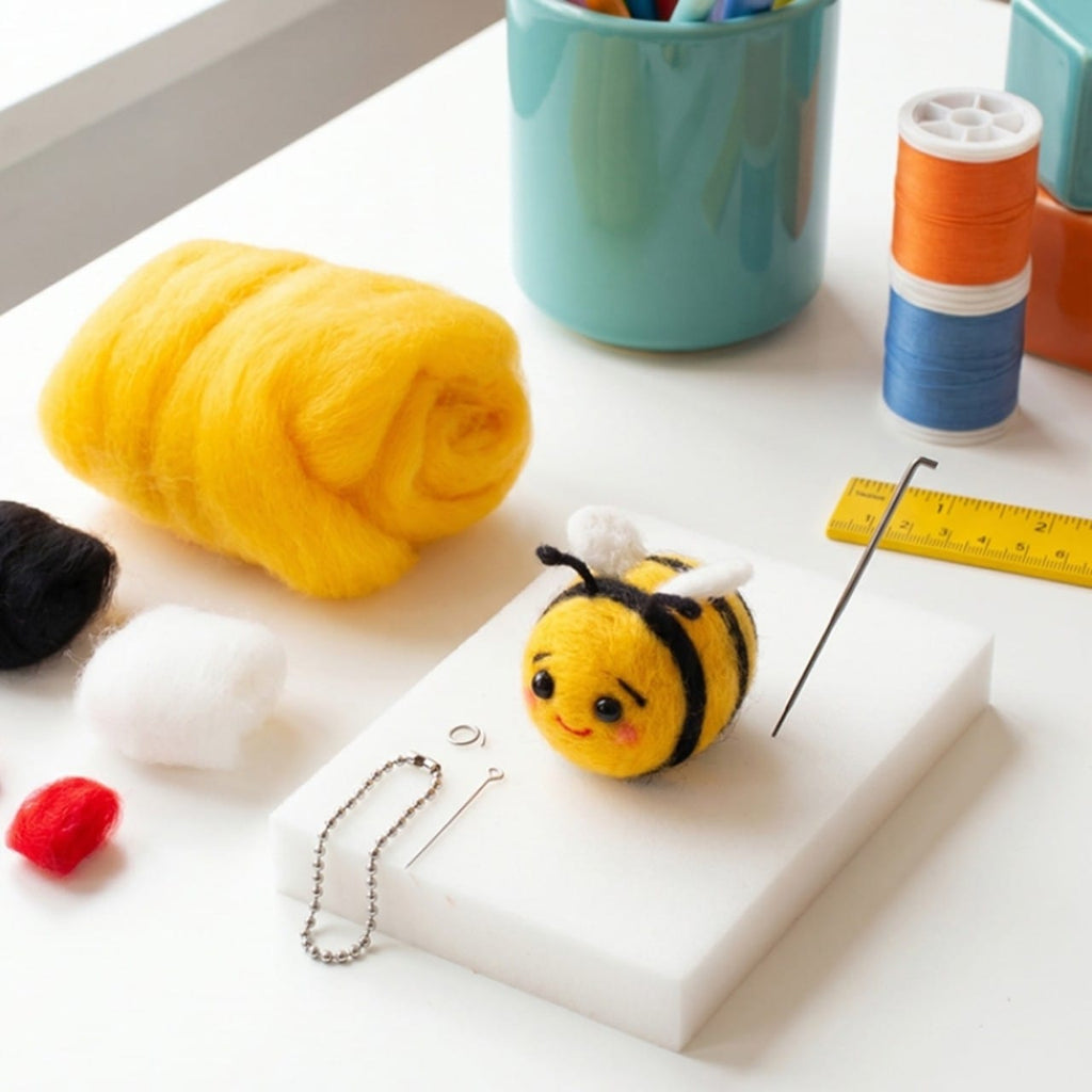 Bumble Bee Felting Kit Kikkerland Toys & Games - Crafts & Hobbies
