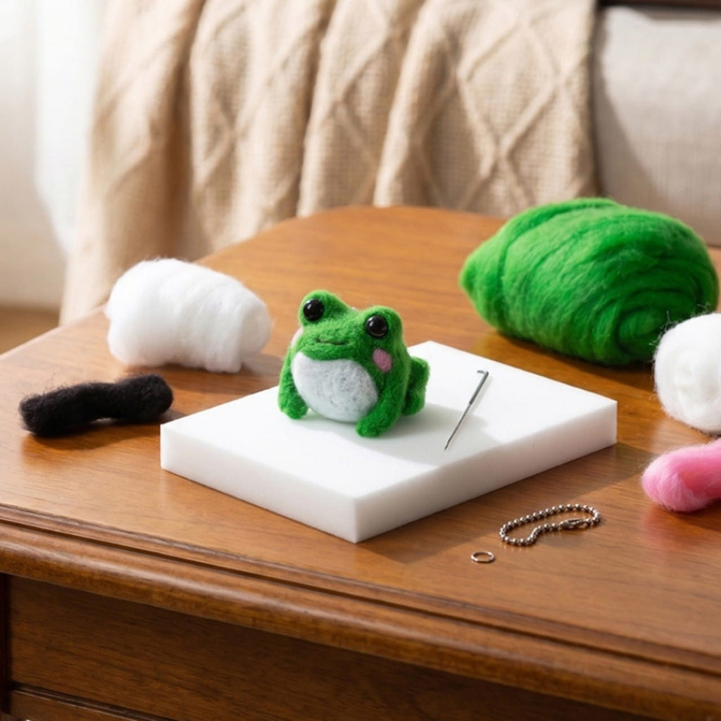 Frog Felting Kit Kikkerland Toys & Games - Crafts & Hobbies