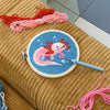 Axolotl Punch Needle Kit - GG287 Kikkerland Toys & Games - Crafts & Hobbies - Needlecraft Kits