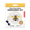 Mini Cross Stitch Embroidery Kit - Bee Kikkerland Toys & Games - Crafts & Hobbies - Needlecraft Kits