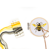 Mini Cross Stitch Embroidery Kit - Bee Kikkerland Toys & Games - Crafts & Hobbies - Needlecraft Kits