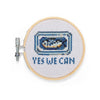 Yes We Can Sardine Mini Cross Stitch Embroidery Kit - GG296 Kikkerland Toys & Games - Crafts & Hobbies - Needlecraft Kits