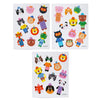 Kidoki Cute Animal Fun Puffy Stickers Kikkerland Toys & Games
