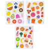 Kidoki Foodie Fun Puffy Stickers Kikkerland Toys & Games