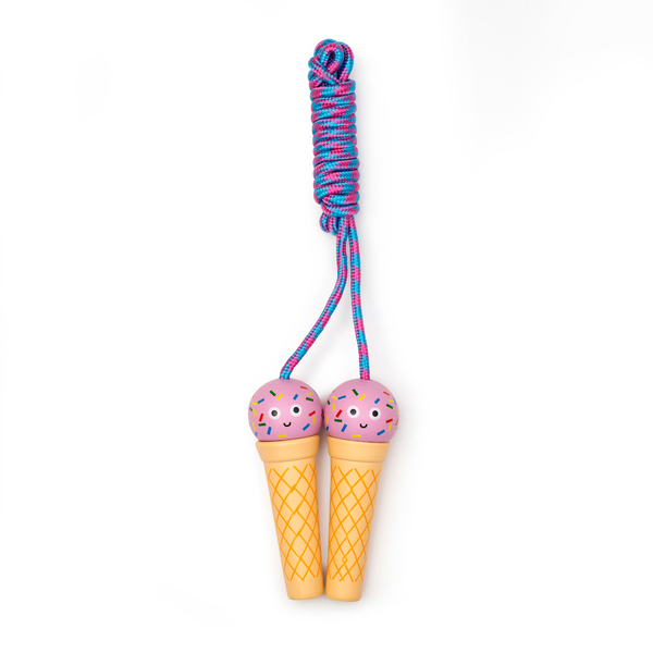 Kidoki Ice Cream Skipping Rope Kikkerland Toys & Games