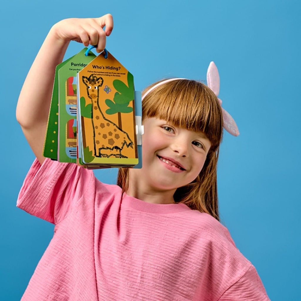 Kidoki Play & Erase Activity Cards Kikkerland Toys & Games