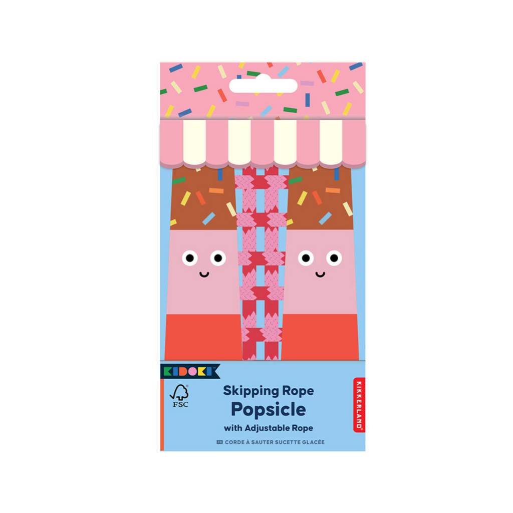 Kidoki Popsicle Skipping Rope Kikkerland Toys & Games