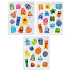 Kidoki Silly Monster Fun Puffy Stickers Kikkerland Toys & Games