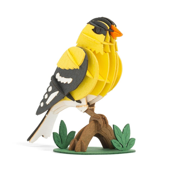 Bird 3D Puzzle - American Goldfinch Kikkerland Toys & Games - Puzzles & Games