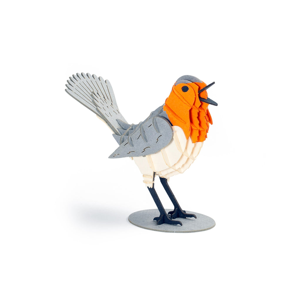 Bird 3D Puzzle - Robin - GG289 Kikkerland Toys & Games - Puzzles & Games