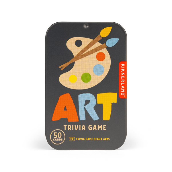 Art Trivia Game Kikkerland Toys & Games - Puzzles & Games - Games