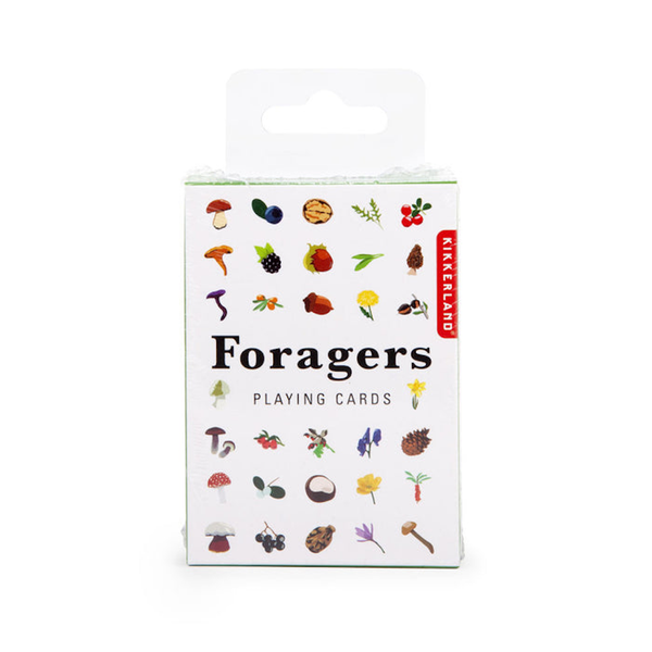 Foragers Playing Cards Kikkerland Toys & Games - Puzzles & Games - Playing Cards