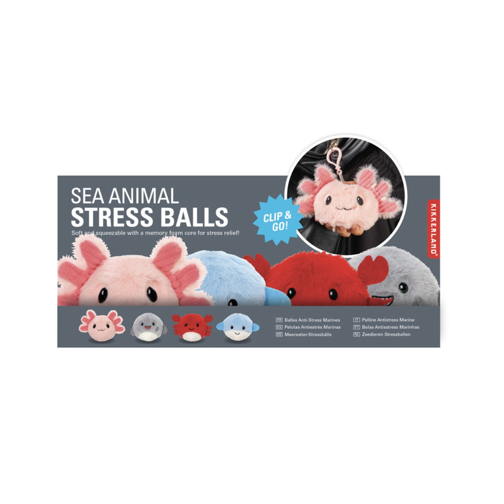 Sea Animal Stress Balls Kikkerland Toys & Games
