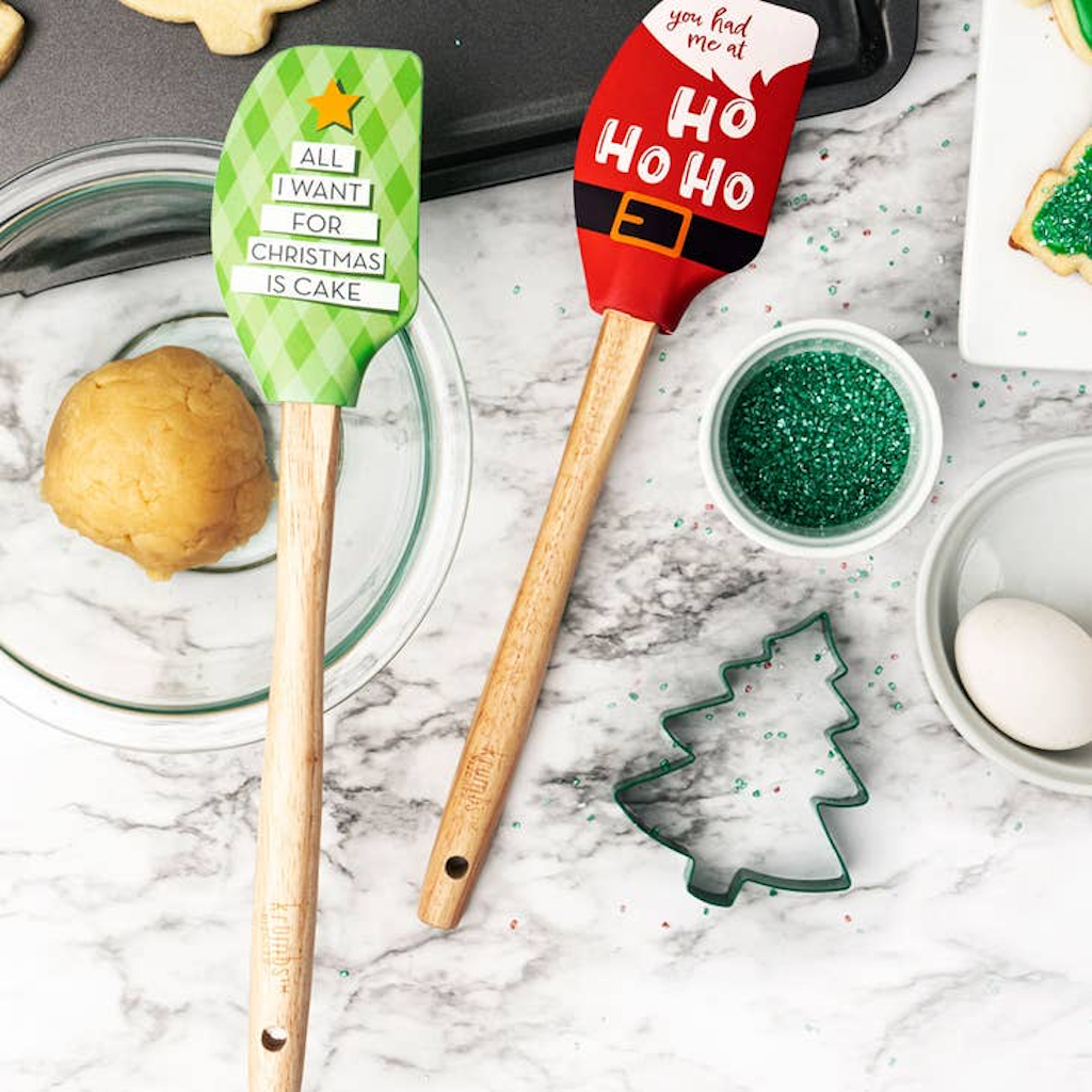 Christmas Spatula Cookie Cutter Set Krumbs Kitchen Home - Kitchen & Dining