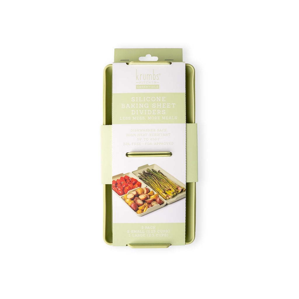 Krumbs Kitchen Silicone Baking Sheet Dividers Krumbs Kitchen Home - Kitchen & Dining