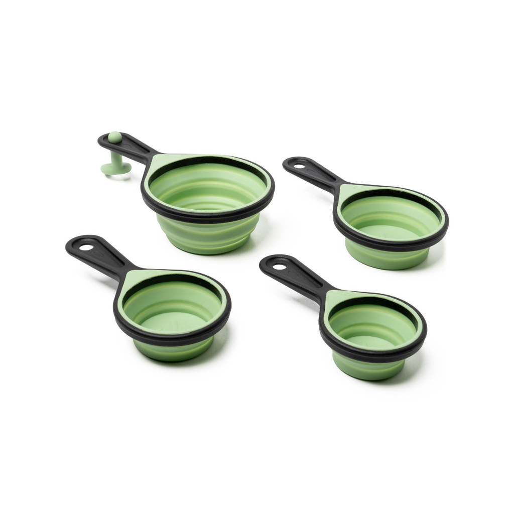 Silicone Collapsible Measuring Cups Krumbs Kitchen Home - Kitchen & Dining