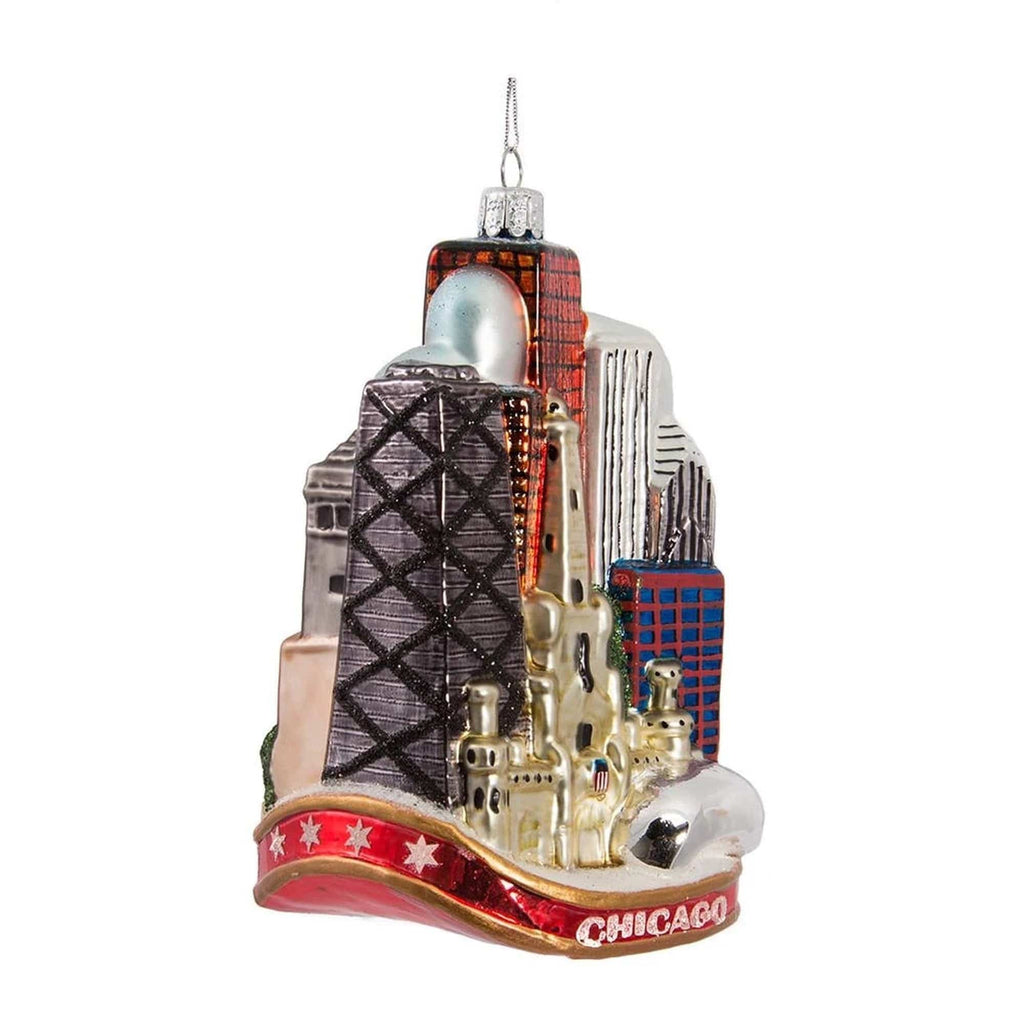 Chicago Cityscape Ornament Kurt S Adler Holiday - Ornaments