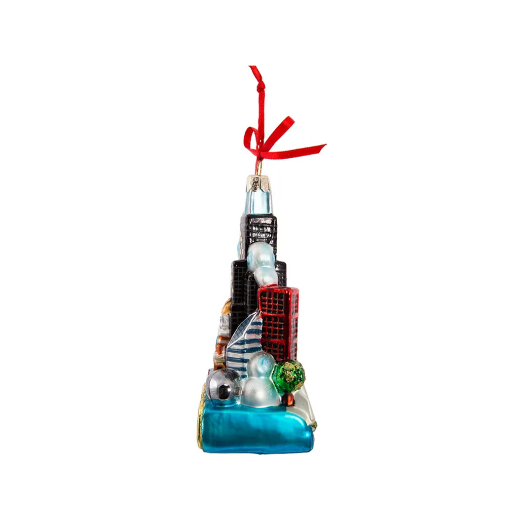 Chicago Cityscape Ornament Kurt S Adler Holiday - Ornaments