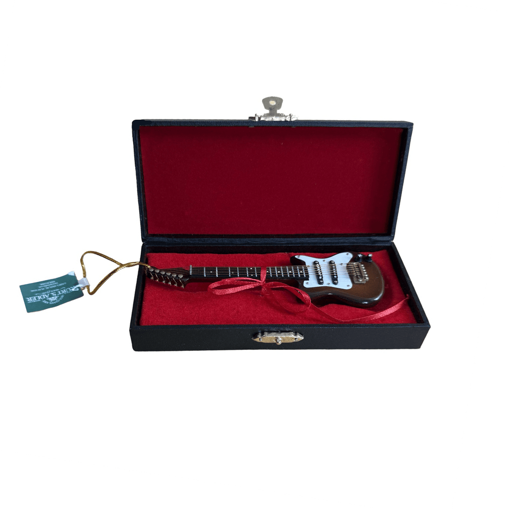 Electric Guitar, Banjo and Bass Ornaments Kurt S Adler Holiday - Ornaments