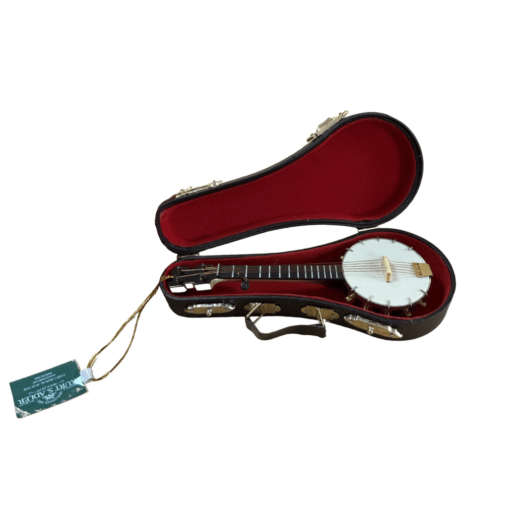 Electric Guitar, Banjo and Bass Ornaments Kurt S Adler Holiday - Ornaments