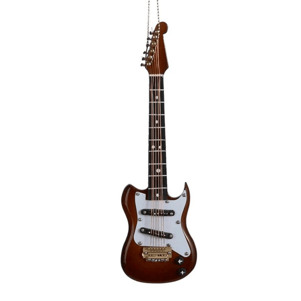 ELECTRIC GUITAR Electric Guitar, Banjo and Bass Ornaments Kurt S Adler Holiday - Ornaments