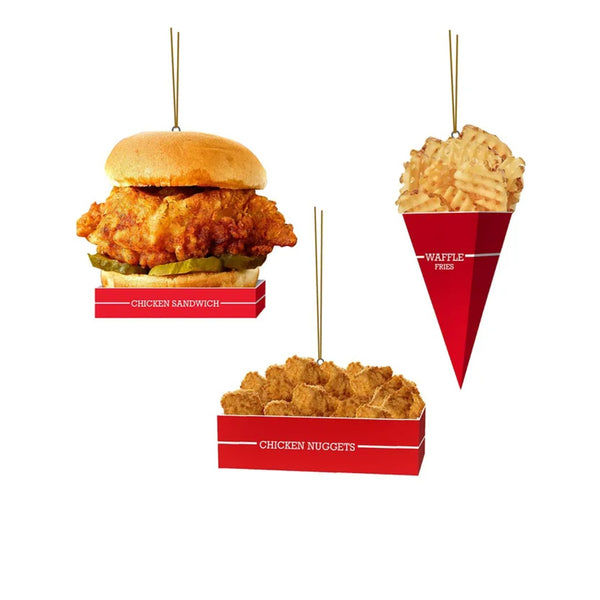 Fast Food Ornaments Kurt S Adler Holiday - Ornaments