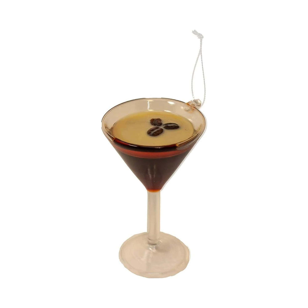 Glass Espresso Martini Ornament Kurt S Adler Holiday - Ornaments
