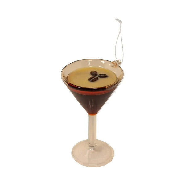Glass Espresso Martini Ornament Kurt S Adler Holiday - Ornaments