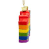 Noble Gems Glass Progress Pride Flag Ornament Kurt S Adler Holiday - Ornaments
