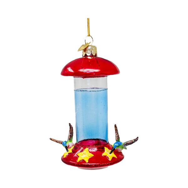 Noble Gems Hummingbird Feeder Ornament Kurt S Adler Holiday - Ornaments