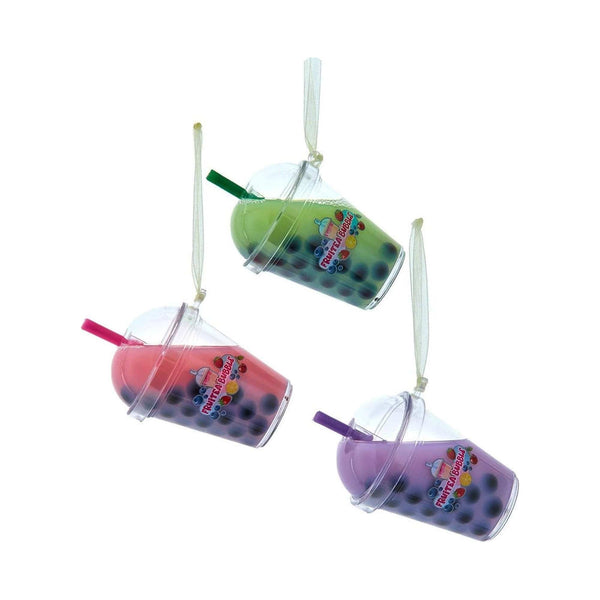 Plastic Bubble Tea Cup Ornament Kurt S Adler Holiday - Ornaments