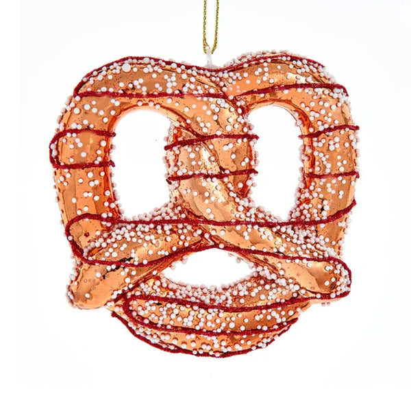 Pretzel Bread Ornament Kurt S Adler Holiday - Ornaments