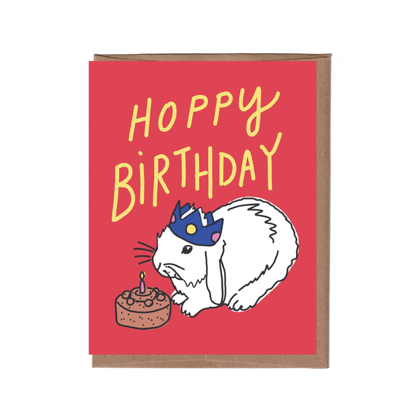 Bunny Birthday Card La Familia Green Cards - Birthday