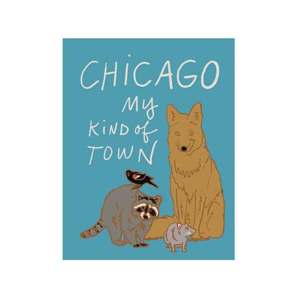 Chicago Is My Kind Of Town Postcard La Familia Green Cards - Post Card