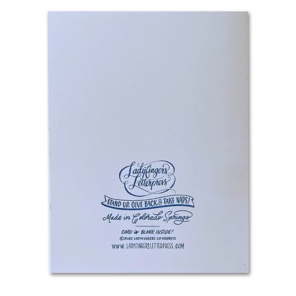 Best Parent Ever Gender Neutral Mother's Father's Day Card Ladyfingers Letterpress Cards - Holiday - Mother's Day