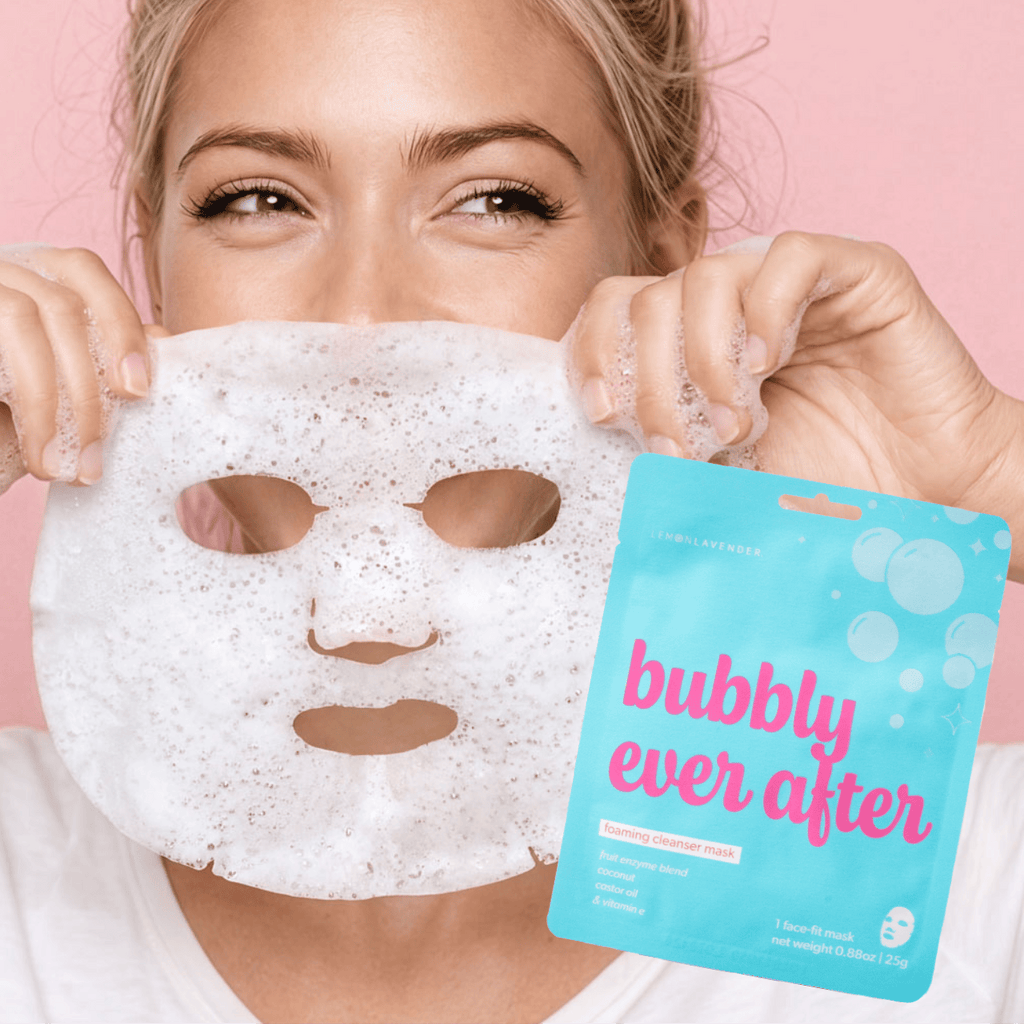 Bubbly Ever After Cleansing Mask Lemon Lavender Home - Bath & Body