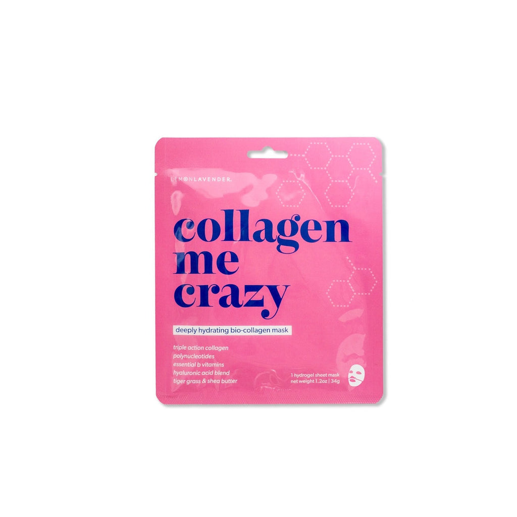 Collagen Me Crazy Bio-Collagen Face Mask Lemon Lavender Home - Bath & Body