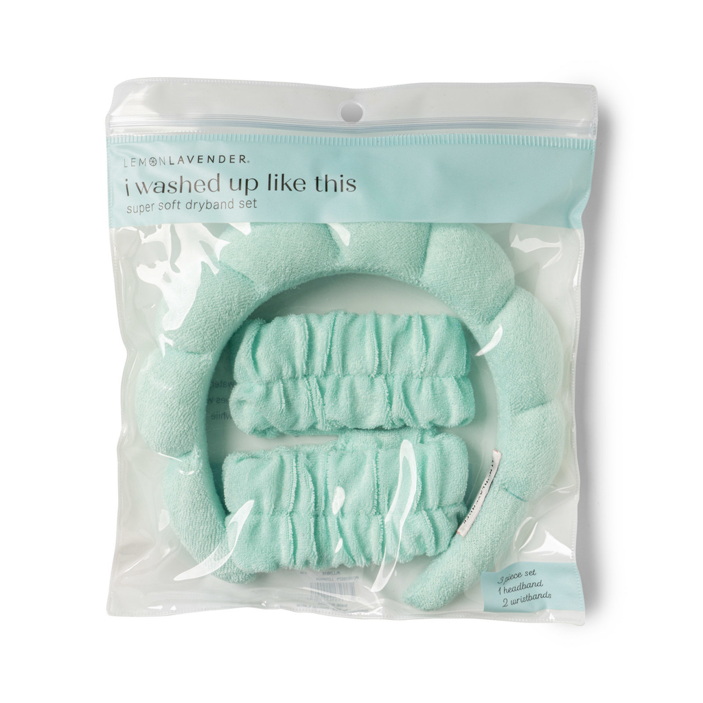 Green I Washed Up Like This Super Soft Dryband Set Lemon Lavender Home - Bath & Body