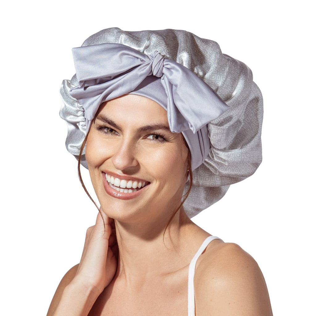 Snooze Control Satin Sleep Bonnet - Assorted Lemon Lavender Home - Bath & Body