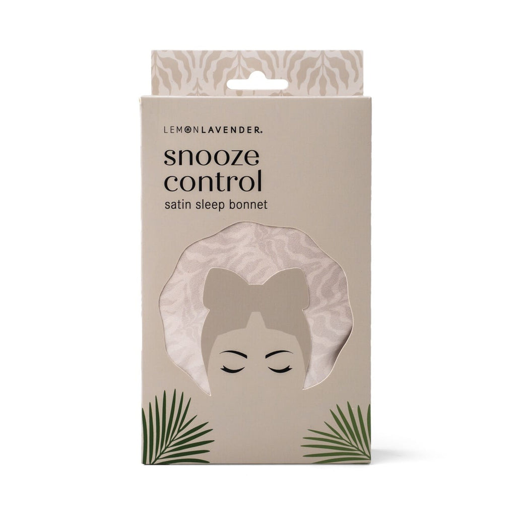 Snooze Control Satin Sleep Bonnet - Assorted Lemon Lavender Home - Bath & Body
