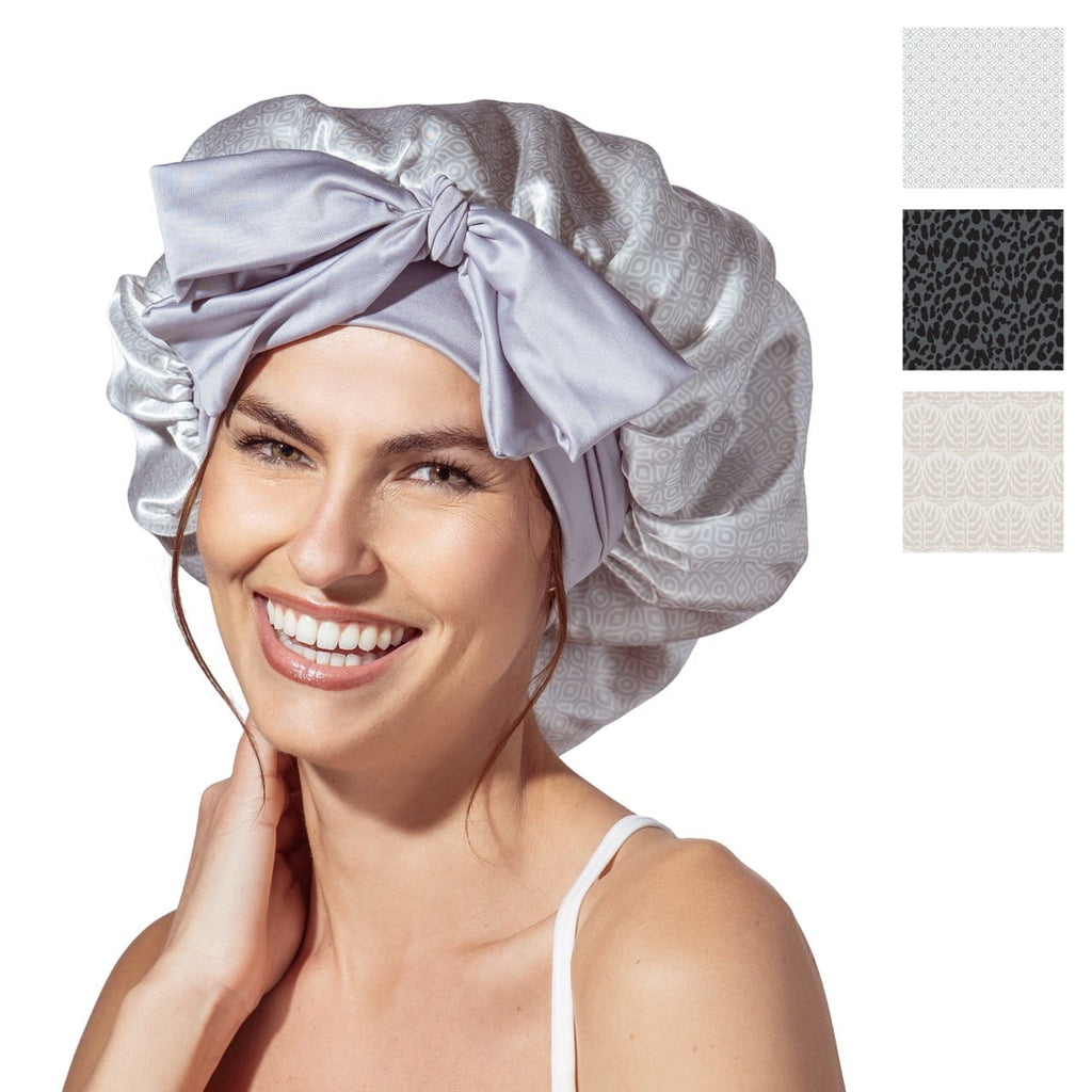 Snooze Control Satin Sleep Bonnet - Assorted Lemon Lavender Home - Bath & Body