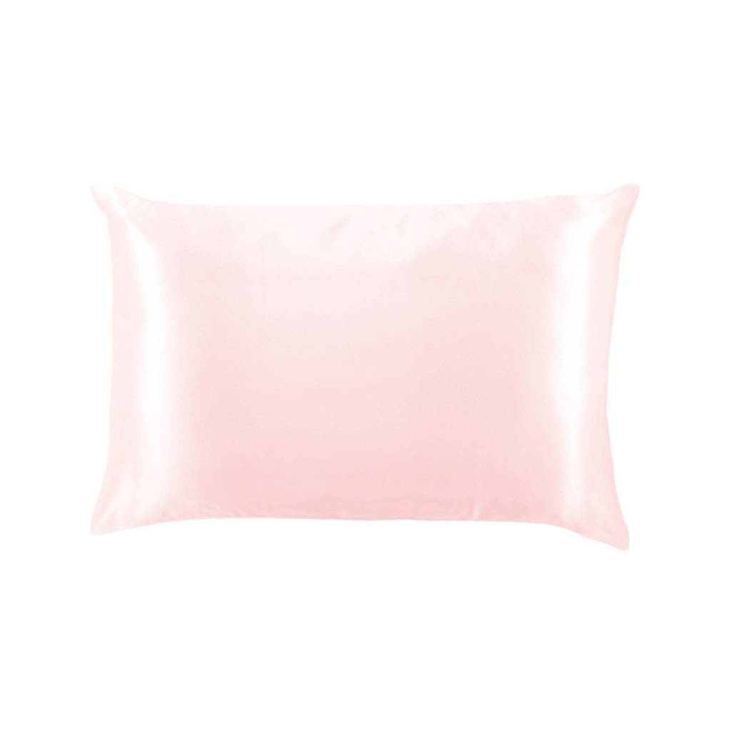Rosewater Bye Bye Bedhead Silky Satin Solid Pillowcase - Queen Lemon Lavender Home