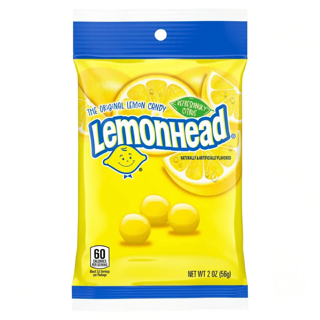 Lemonheads Pocket Pack Candy Lemonhead Candy, Chocolate & Gum
