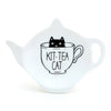 Kit Tea Cat Teaback Holder Dish Lenny Mud Home - Decorative Trays, Plates, & Bowls