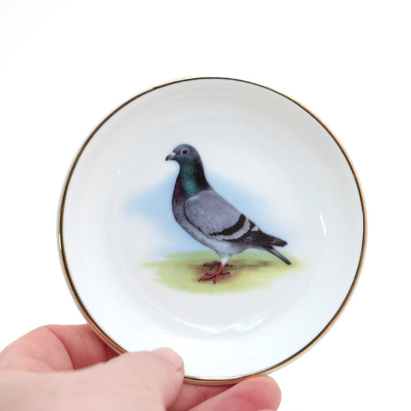 Pigeon Trinket Dish Lenny Mud Home - Decorative Trays, Plates, & Bowls